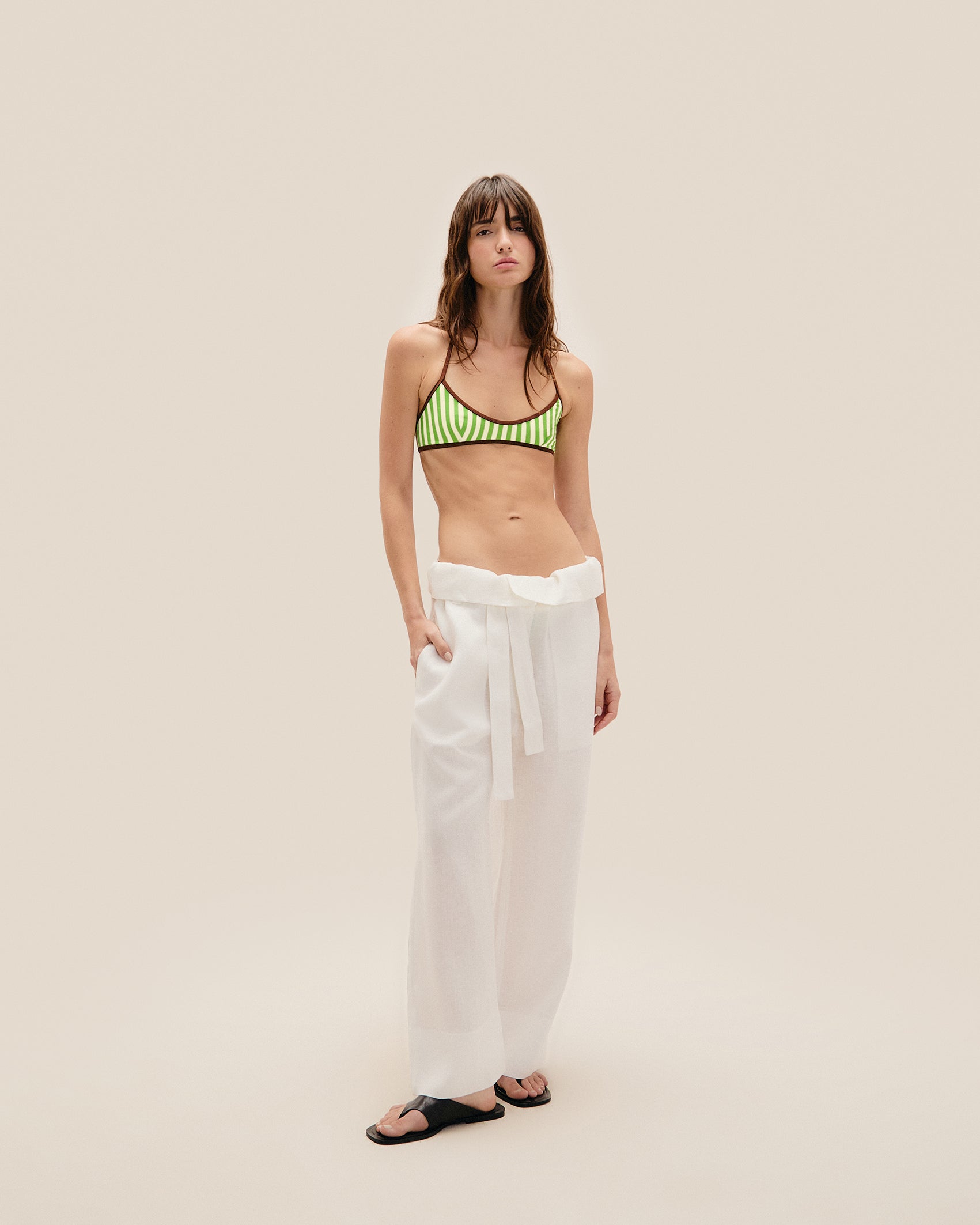 GRAZI PANTS OFF-WHITE