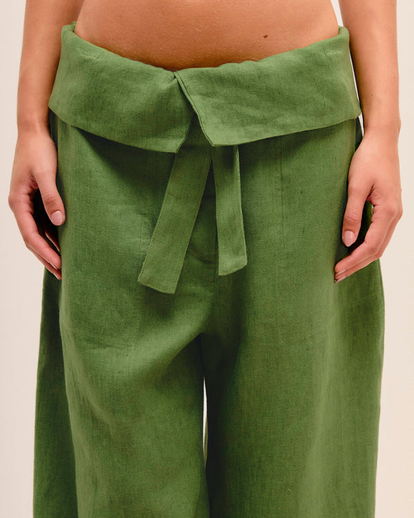 GRAZI PANTS OLIVE GREEN