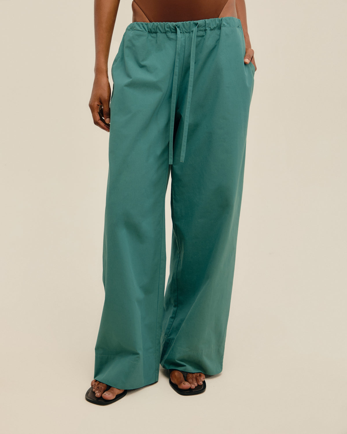 PANTALONI TAIS VERDE ALGA