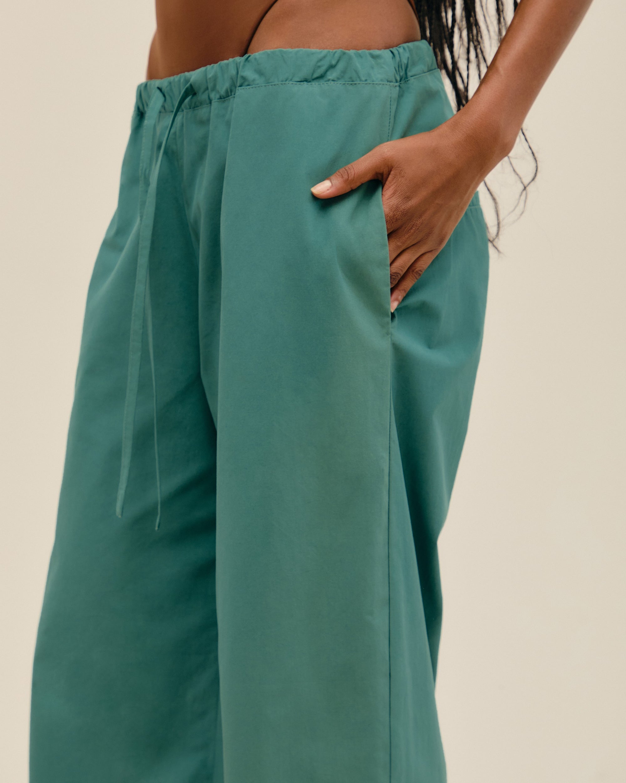 PANTALONI TAIS VERDE ALGA