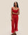 CLARA KNIT PANTS RED SHIFT