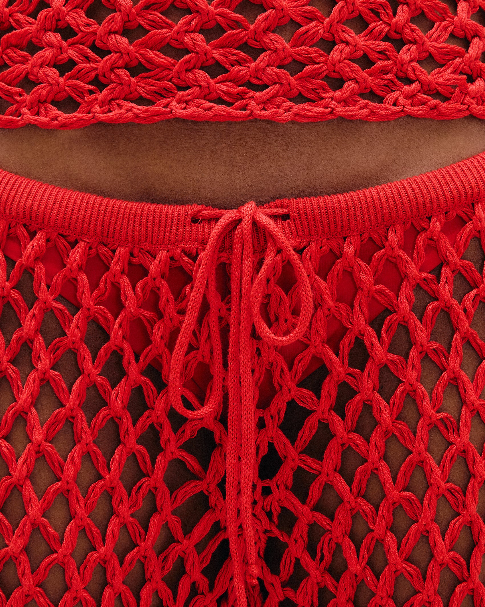 CLARA KNIT PANTS RED SHIFT