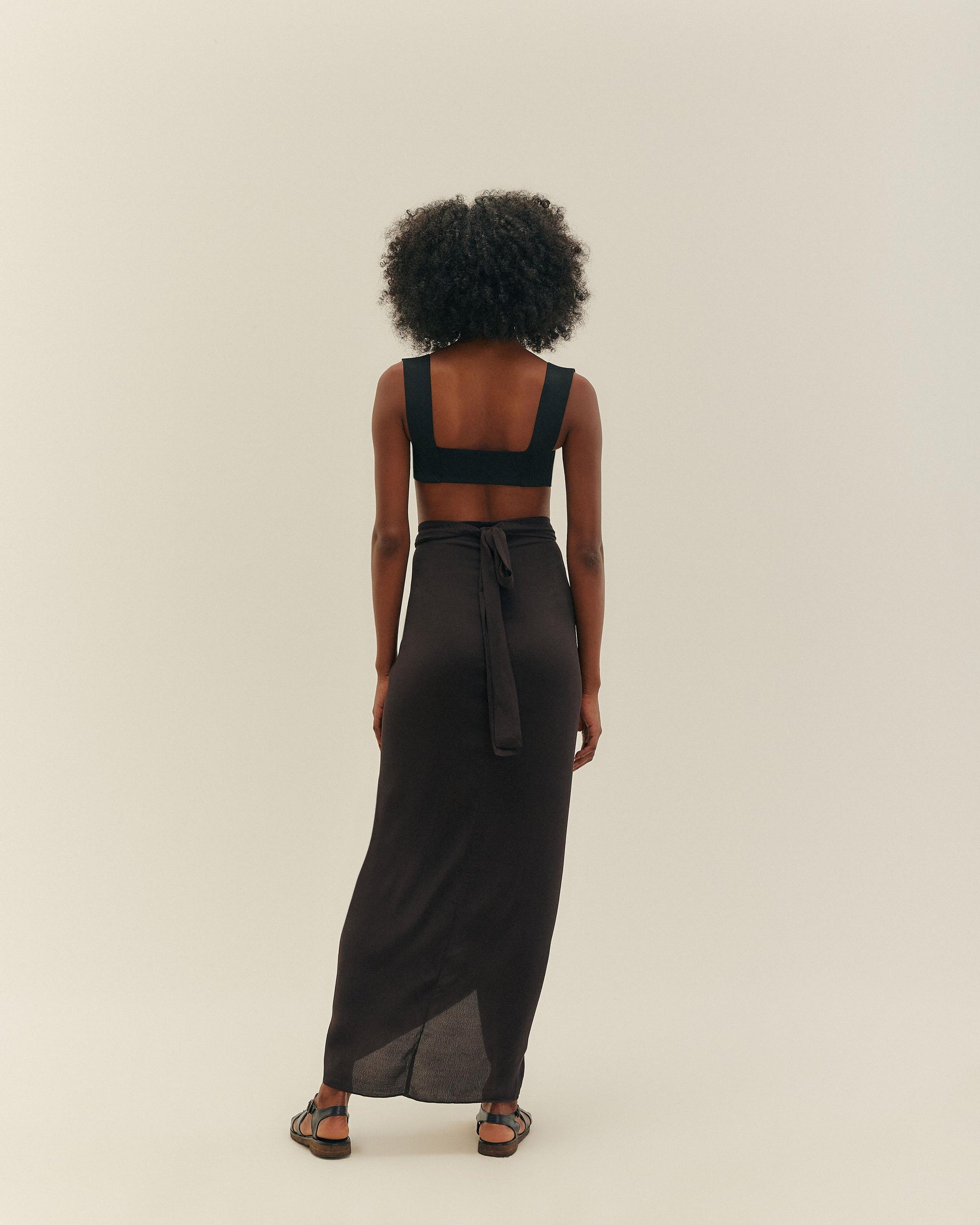 KNIT AMANDA TOP BLACK