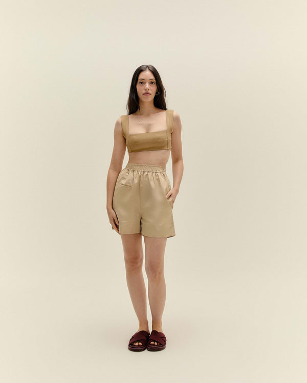 KNIT AMANDA TOP CUBAN SAND