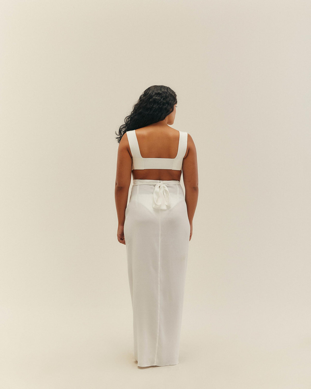 KNIT AMANDA TOP OFF-WHITE