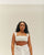 KNIT AMANDA TOP OFF-WHITE