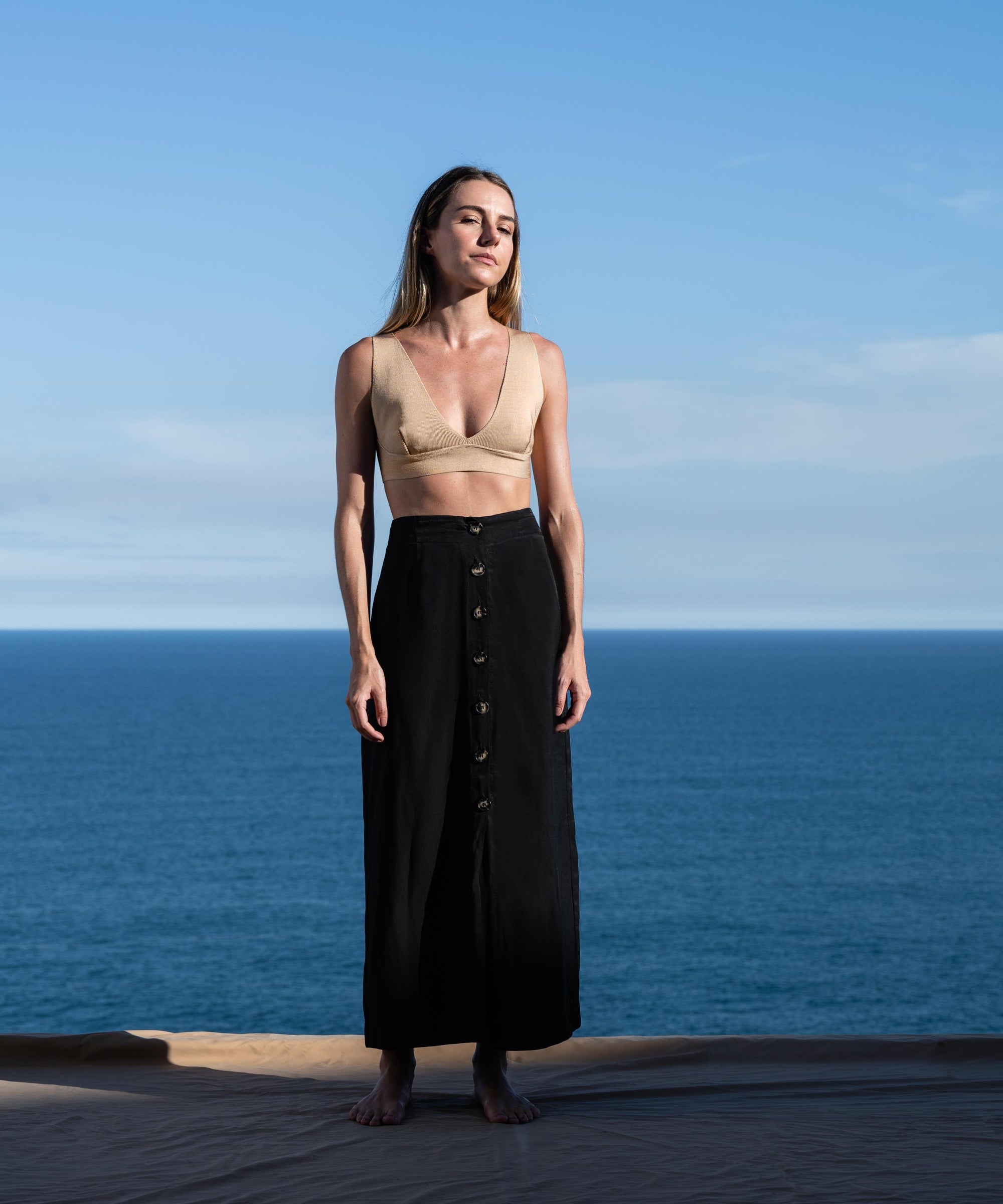 TOP V CUBAN SAND KNIT