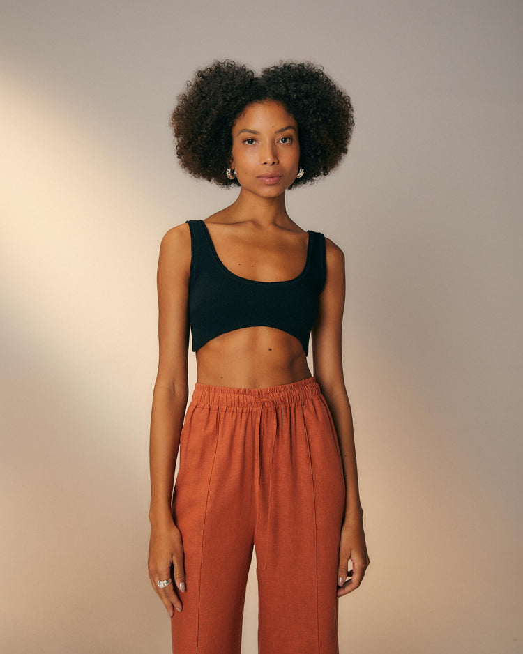 MAGLIONE CORA TOP NERO