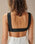 KNIT STRAPS TOP BLACK