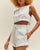 DORA TOP BIANCO SPORCO