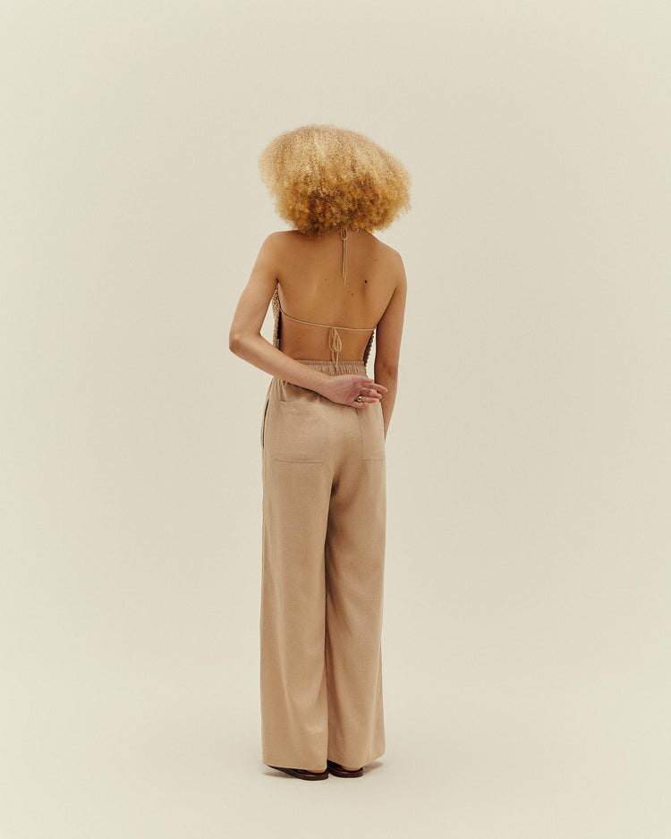 KNIT LAILA TOP CUBAN SAND