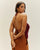 TOP LAILA EN MAILLE BORDEAUX