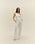 TOP ASIMMETRICO BIANCO SPORCO
