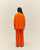 OVERSIZED MIE ORANGE SHIRT