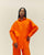 OVERSIZED MIE ORANGE SHIRT