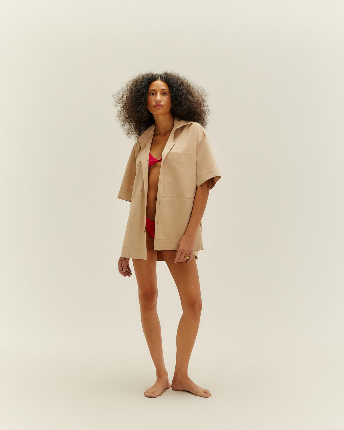 LUCAS SHIRT CUBAN SAND