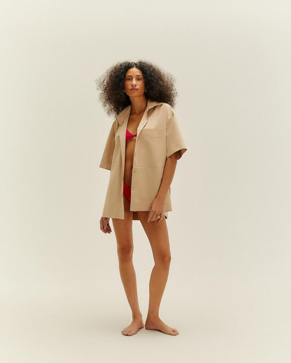 LUCAS SHIRT CUBAN SAND
