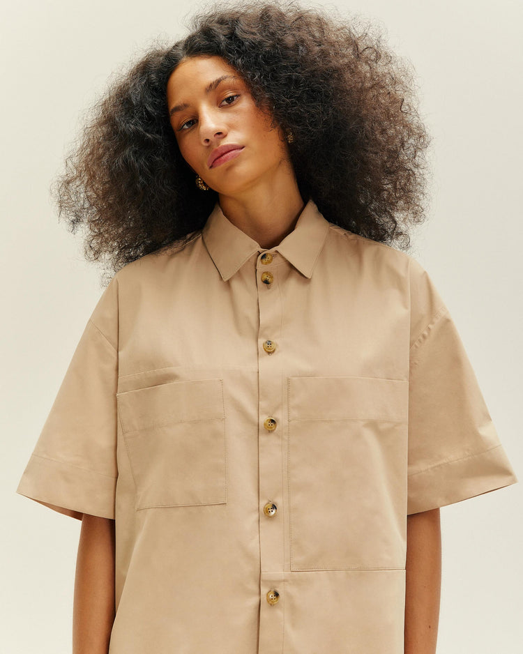 LUCAS SHIRT CUBAN SAND