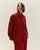 JOANA BURGUNDY SHIRT