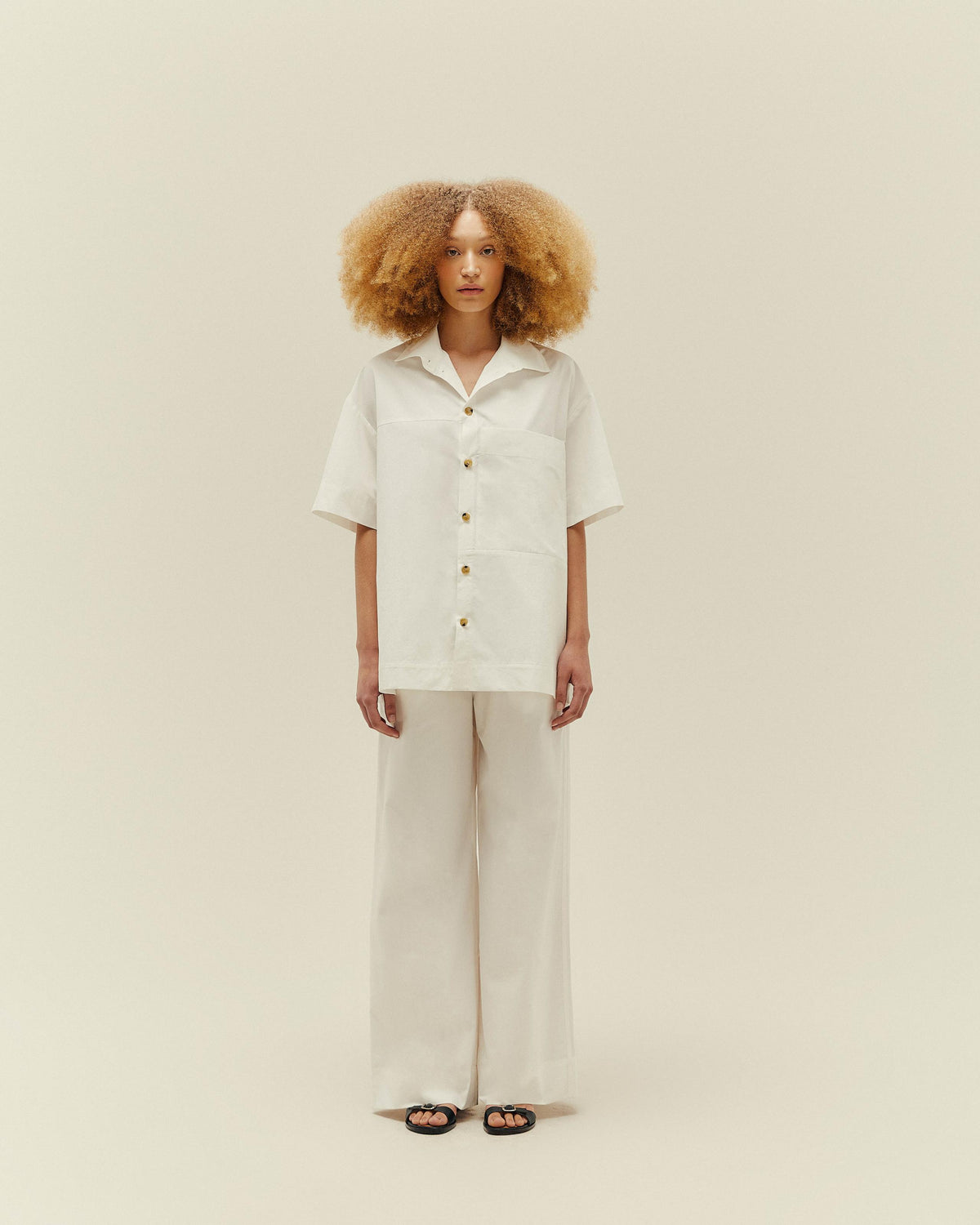 LUANA SHIRT WET PICTURE PRINT
