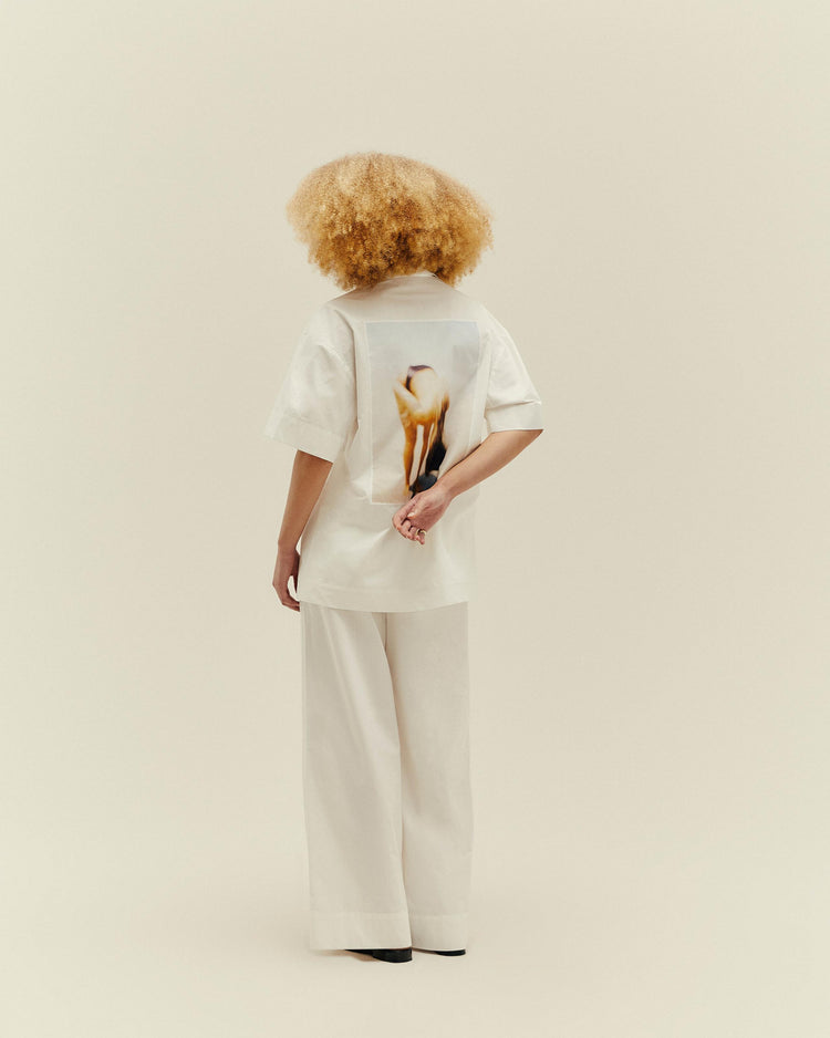 LUANA SHIRT WET PICTURE PRINT