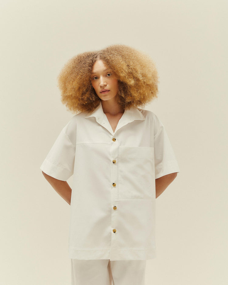 LUANA SHIRT WET PICTURE PRINT