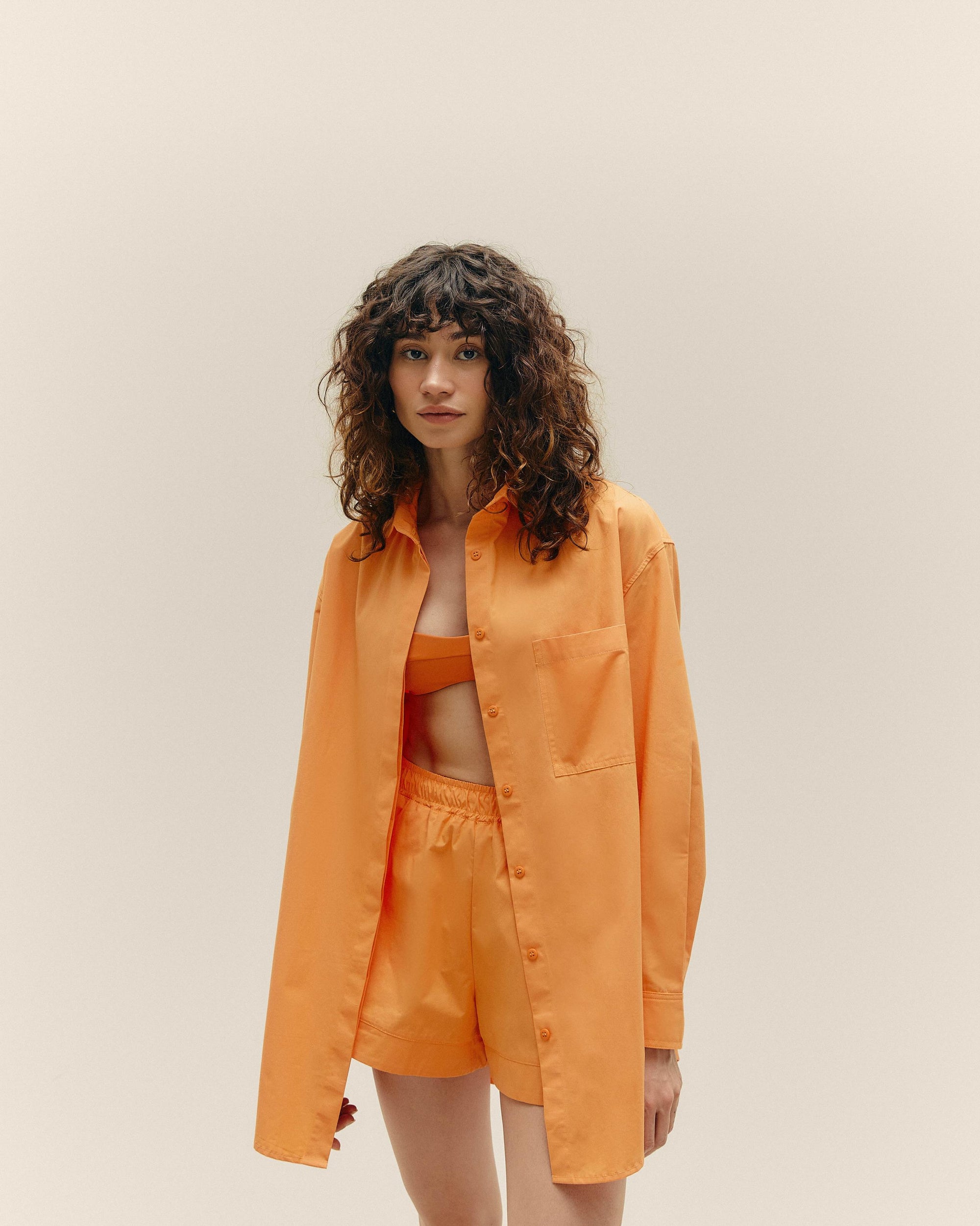 DAN SHIRT APRICOT