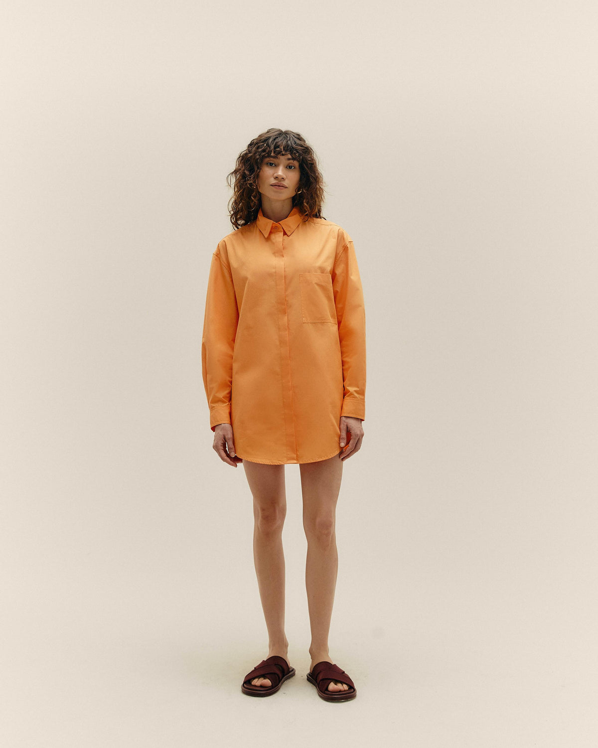 DAN SHIRT APRICOT