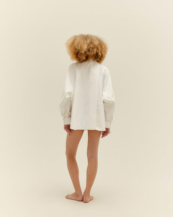 OVERSIZED SHIRT OFF-WHITE