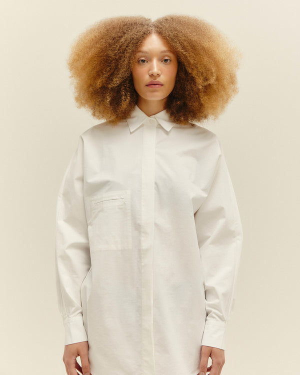 OVERSIZED SHIRT OFF-WHITE
