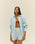 OVERSIZED SHIRT CELESTE BLUE