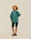 CAMISA OVERSIZED SEAWEED GREEN