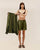 CAMISA OVERSIZED NYLON OLIVE GREEN