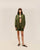 CAMISA OVERSIZED NYLON OLIVE GREEN