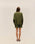 CAMISA OVERSIZED NYLON OLIVE GREEN