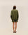 CAMISA OVERSIZED NYLON OLIVE GREEN