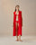 HELENA DRESS RED SHIFT