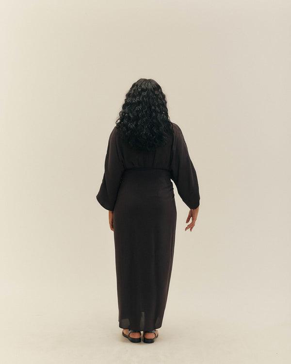 KNOT DRESS BLACK