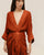 KNOT DRESS MID BROWN