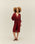 KNOT DRESS MARSALA