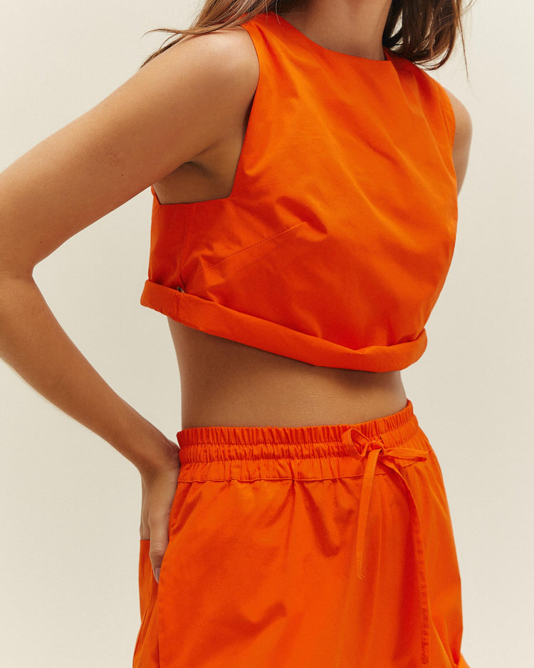 ANA SHORT MIE ORANGE
