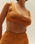 KNIT VALENTINA SHORTS MIE ORANGE