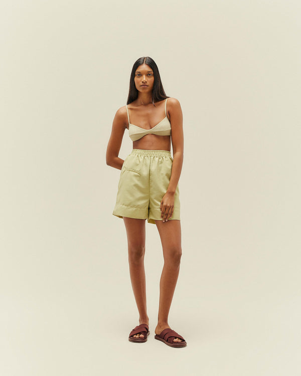 FLAVIA SHORTS GREEN GREEN