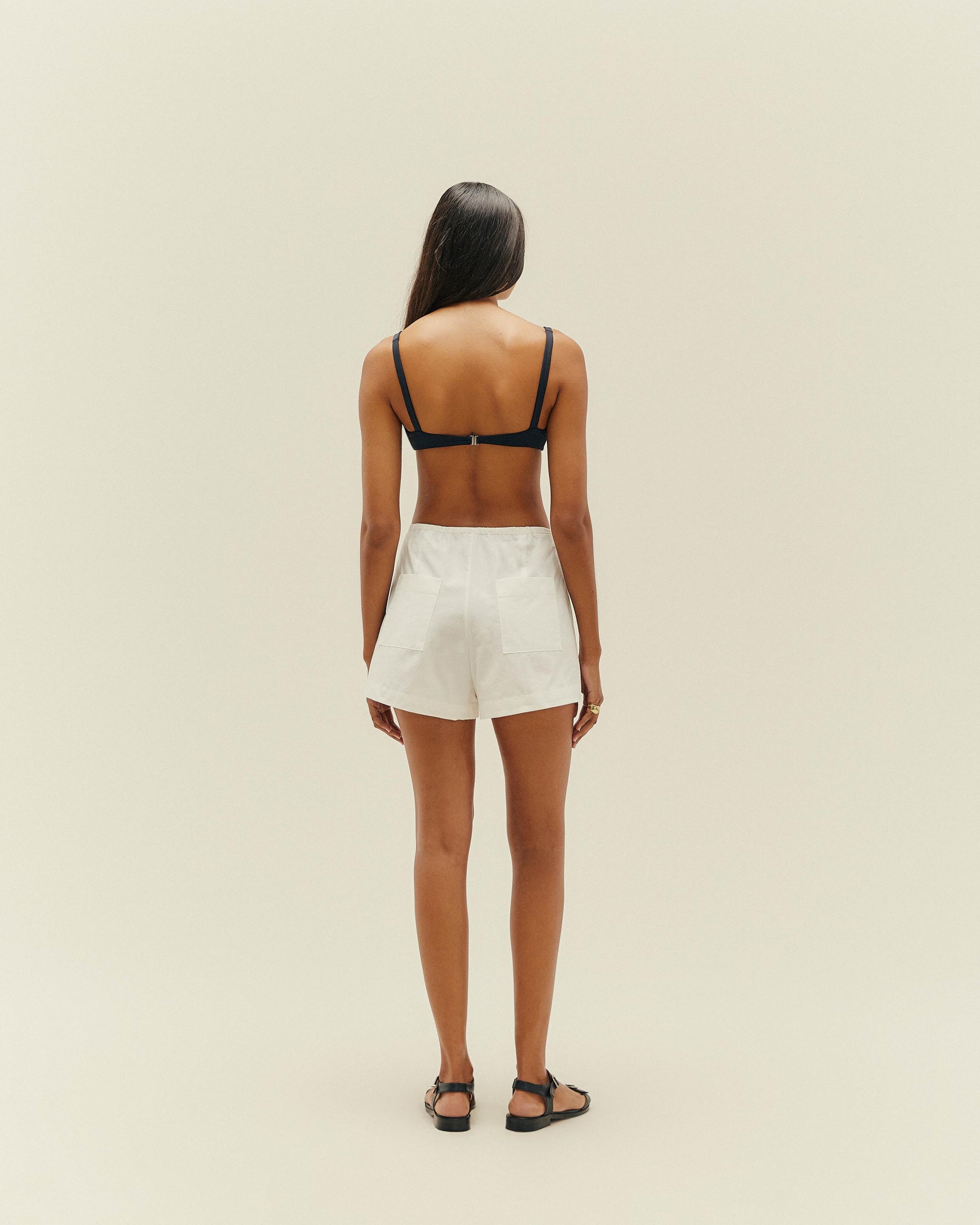 LIGIA SHORTS OFF-WHITE