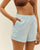 GABRIELA, PANTALONES CORTOS AZUL CELESTE