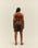 SHORT LARA BRAUNA BROWN