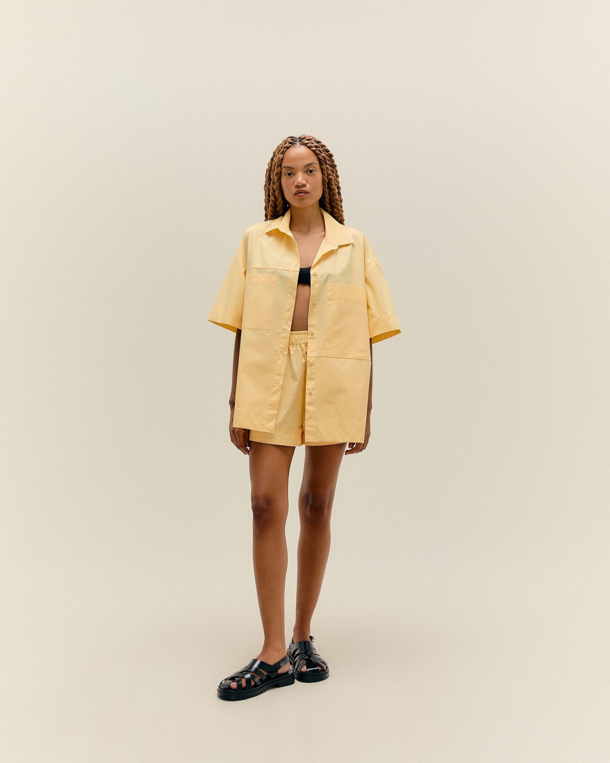 GABRIELA SHORTS BEAM GIALLO