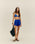 ISABEL SHORTS BLU COBALTO