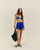 ISABEL SHORTS BLU COBALTO
