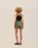 SHORT ISABEL. OLIVE GREEN
